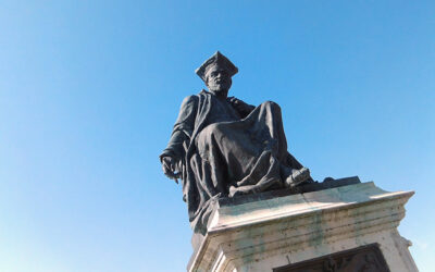 Rabelais conquiert le ciel de Chinon